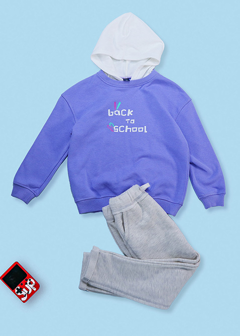 Kids Tracksuits Long Sleeve Pullover Hoodies And Sweatpants Suits