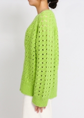 China Wholesale Custom Sweaters Ladies Fashion Clothing Apparel Wool Knitwear Cardigan Sweatshirts Women Hoodies Sweater
