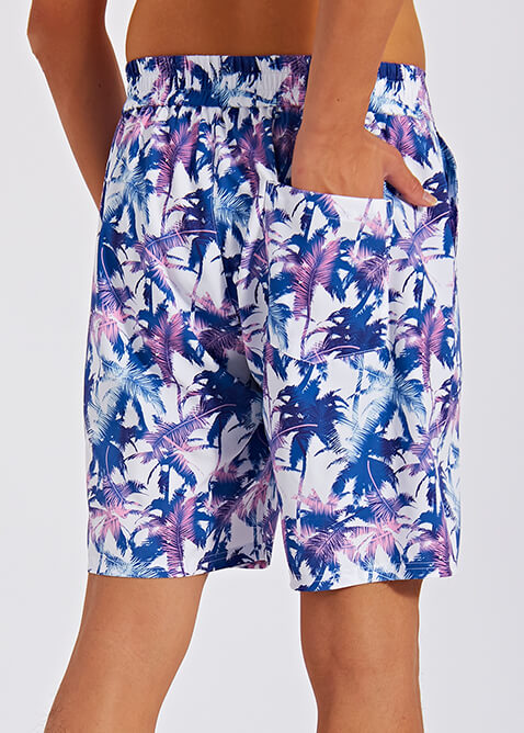 Digital Printing Fashion Casual Beach Shorts Mens Swimwear Customization